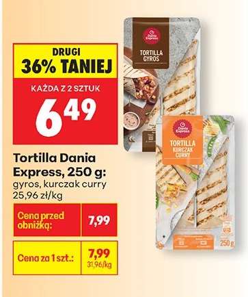 Tortilla Dania Express, 250 g