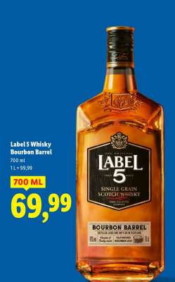Label 5 Whisky Bourbon Barrel