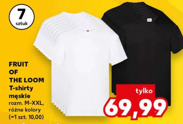 FRUIT OF THE LOOM T-shirty męskie