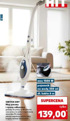 SWITCH ON® Mop parowy
