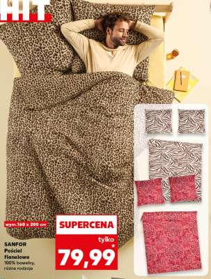 SANFOR Pościel flanelowa