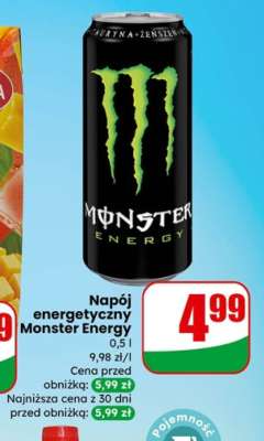Napój energetyczny Monster Energy