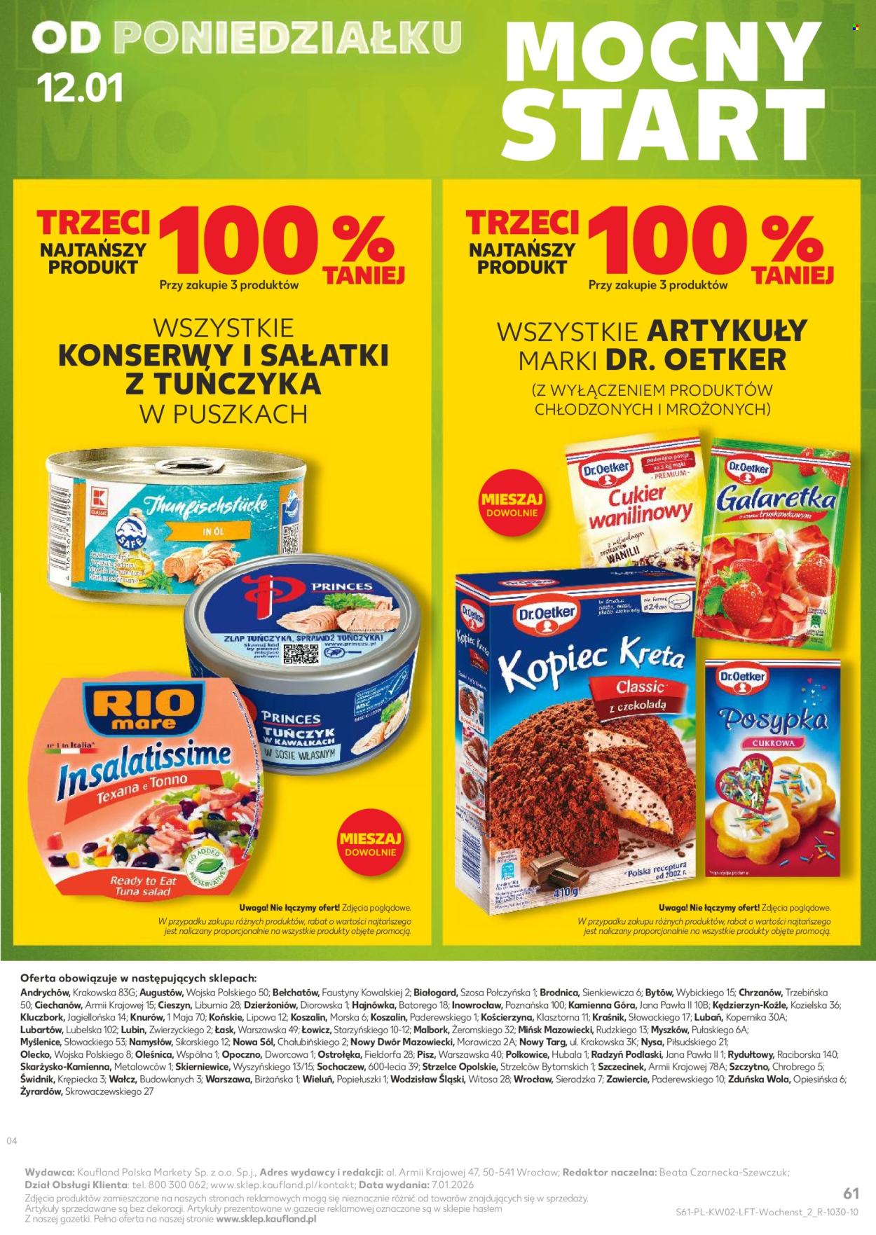 Gazetka Kaufland - 8.01.2026 - 14.01.2026. Strona 61