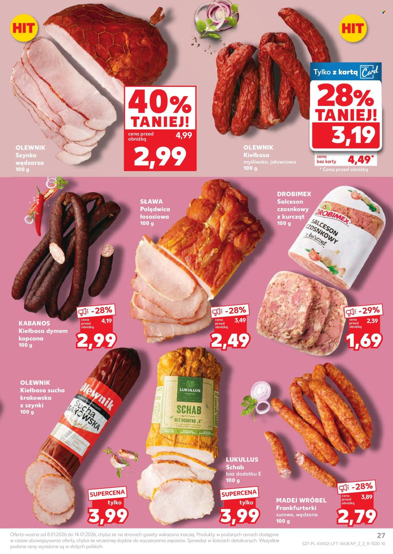 Gazetka Kaufland - 8.01.2026 - 14.01.2026. Strona 27