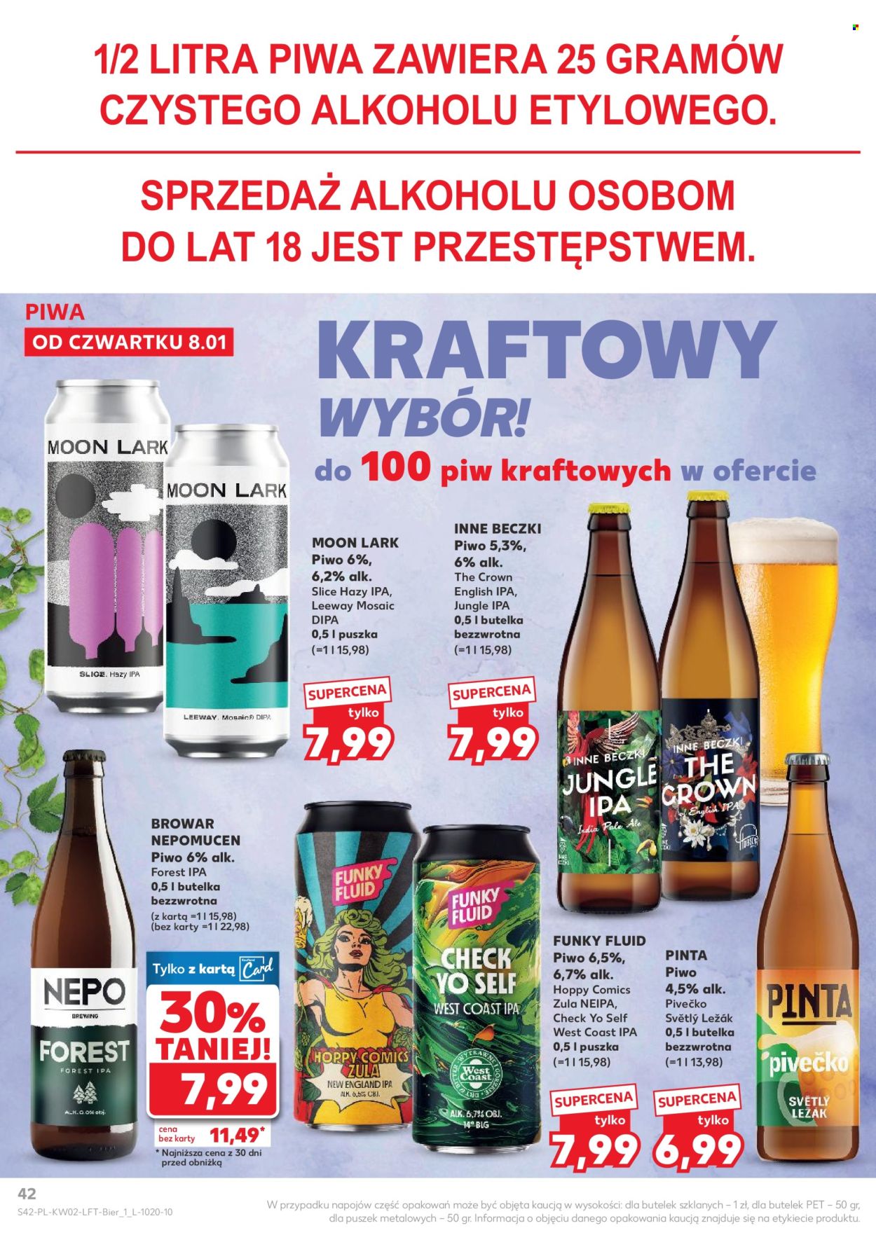 Gazetka Kaufland - 8.01.2026 - 14.01.2026. Strona 42