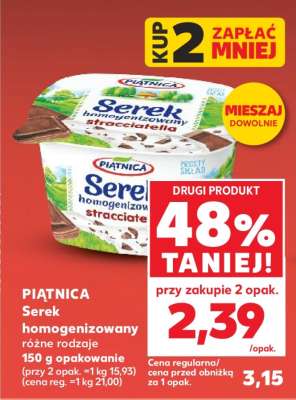 PIĄTNICA Serek homogenizowany