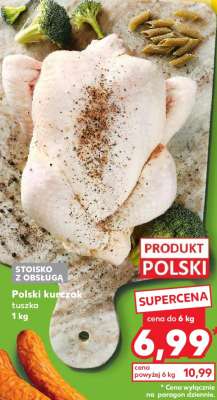 Polski kurczak tuszka 1 kg