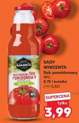 SADY WINCENTA Sok pomidorowy NFC