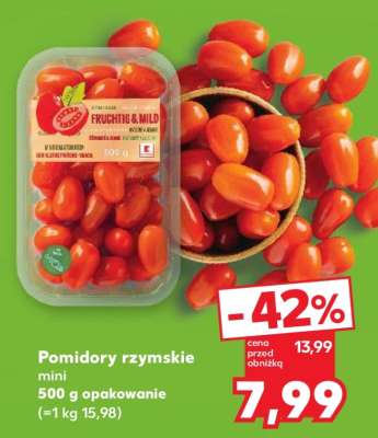 Pomidory rzymskie mini
