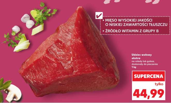 Udziec wołowy ekstra