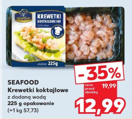 SEAFOOD Krewetki koktajlowe