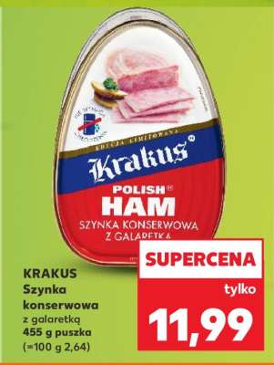 KRAKUS Szynka konserwowa z galaretką