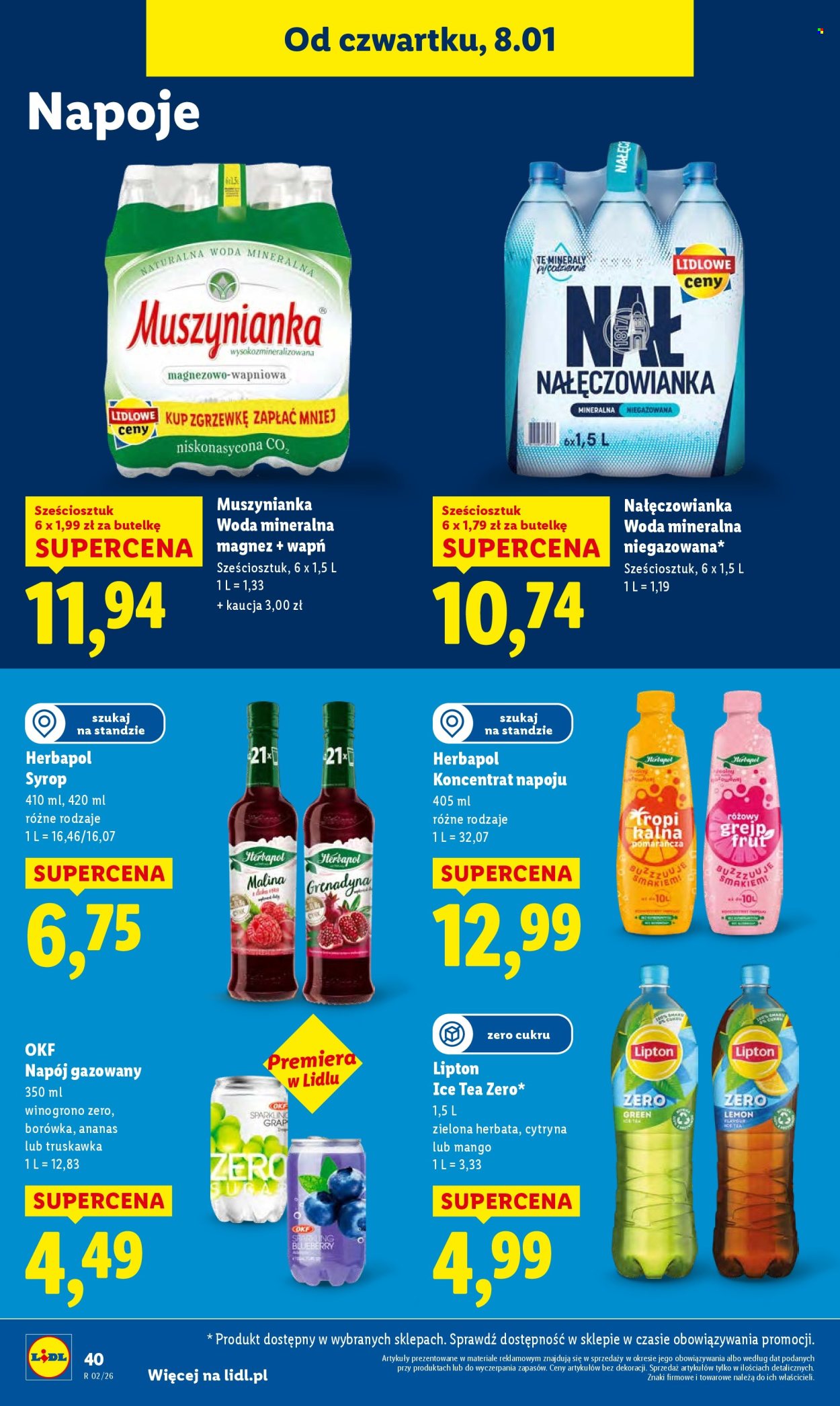 Gazetka Lidl - 8.01.2026 - 10.01.2026. Strona 40