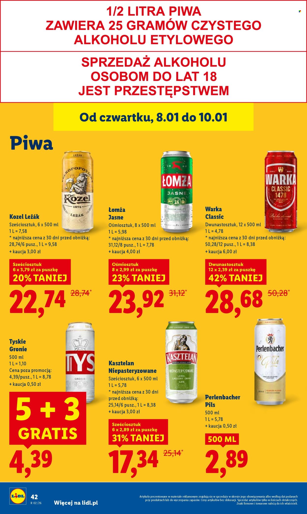 Gazetka Lidl - 8.01.2026 - 10.01.2026. Strona 42