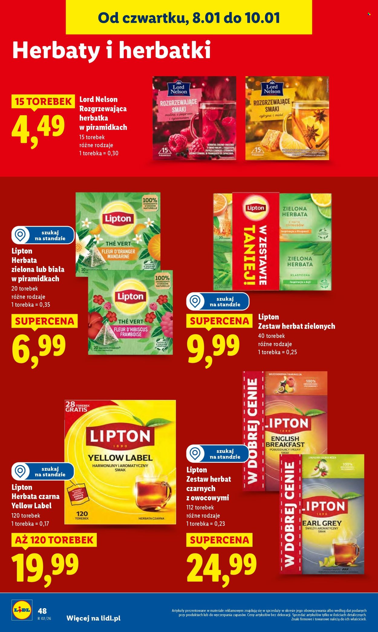 Gazetka Lidl - 8.01.2026 - 10.01.2026. Strona 48