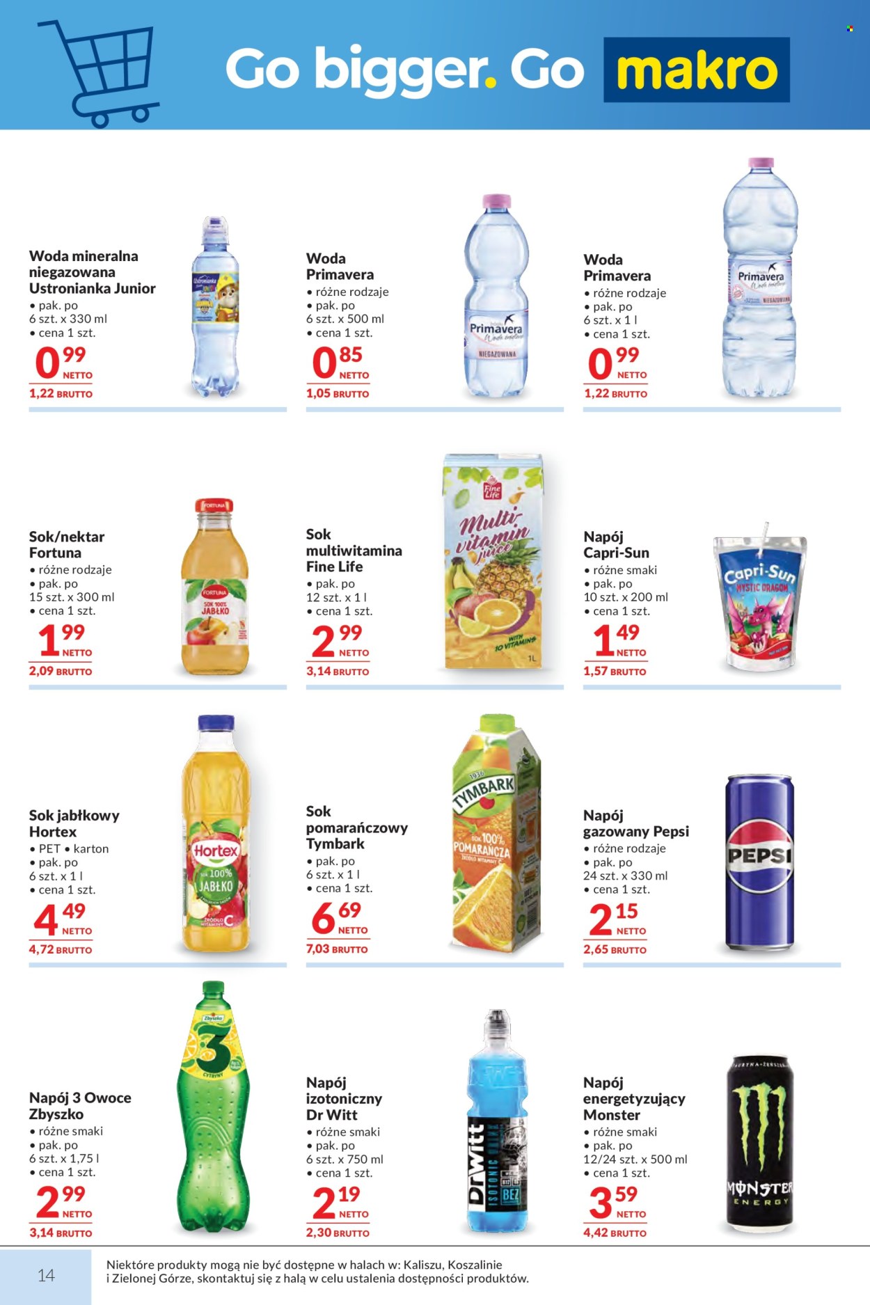 Gazetka Makro - 7.01.2026 - 19.01.2026. Strona 14