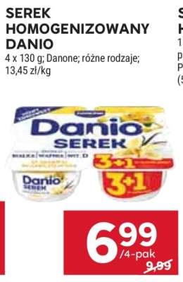 Serek homogenizowany DANIO