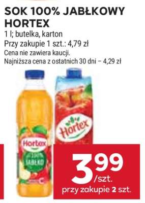 Sok 100% Jabłkowy Hortex