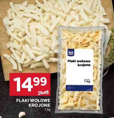 Flaki wołowe krojone