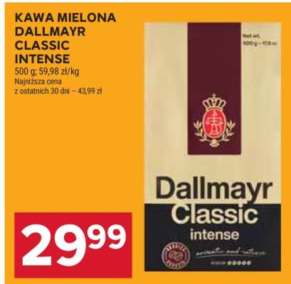 Kawa mielona Dallmayr Classic Intense