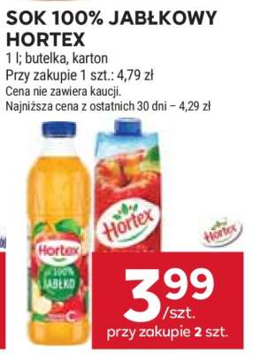 Sok 100% Jabłkowy Hortex