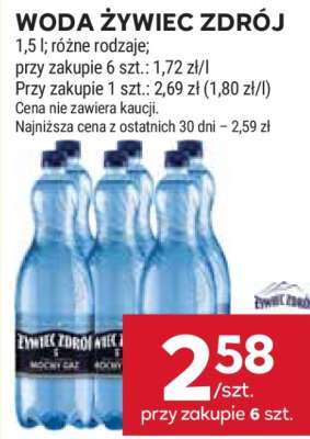 Woda Żywiec Zdrój
