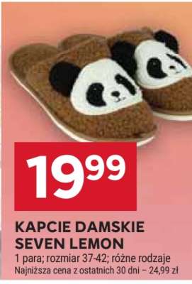 Kapcie Damskie Seven Lemon