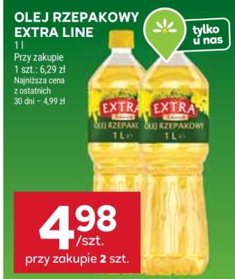 OLEJ RZEPAKOWY EXTRA LINE