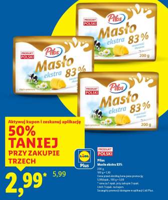 PILOS Masło ekstra 83%