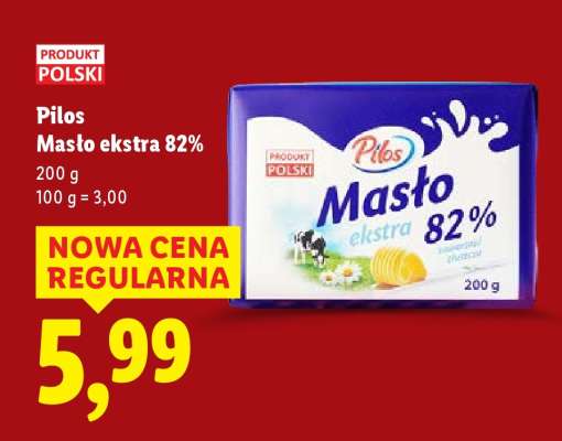 PILOS Masło ekstra 82%