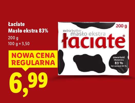 Łaciate Masło ekstra 83%