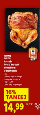 Rzeźnik Polski kurczak z boczkiem w marynacie