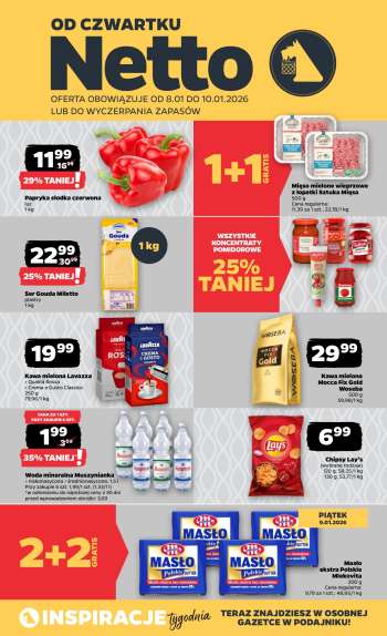 Gazetka Netto - 8.01.2026 - 10.01.2026.