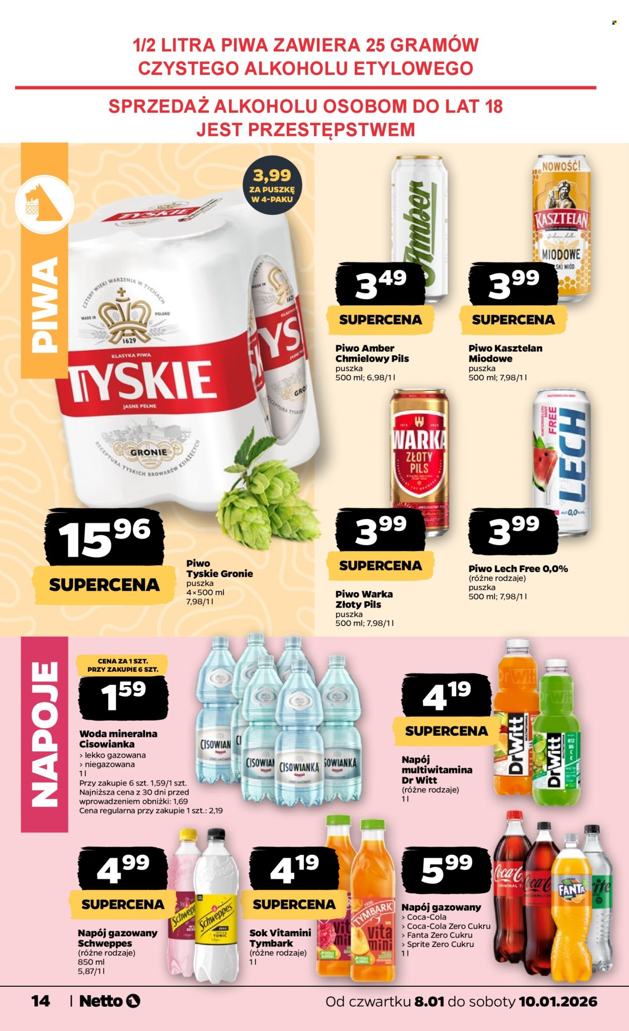 Gazetka Netto - 8.01.2026 - 10.01.2026. Strona 14