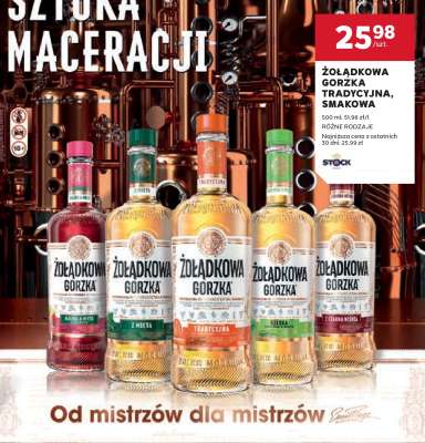 Żołądkowa Gorzka Tradycyjna, Smakowa