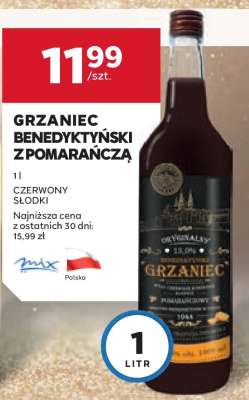 Grzaniec Benedyktyński z Pomarańczą
