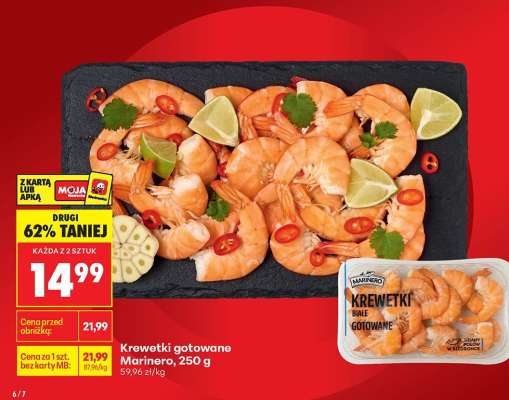 Krewetki gotowane Marinero 250 g
