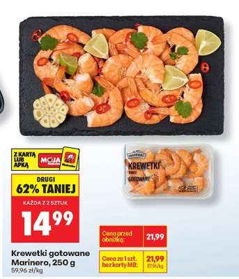 Krewetki gotowane Marinero 250 g