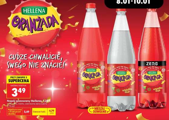 Napój gazowany Hellena, 1,25 l