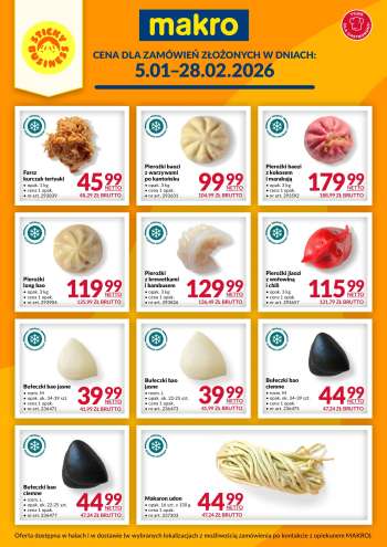 Gazetka Makro - 5.01.2026 - 28.02.2026.