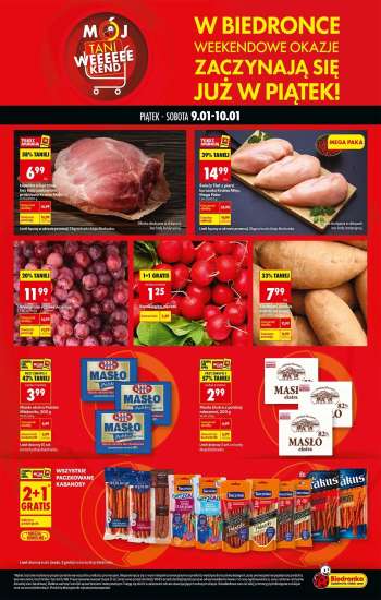 Gazetka Biedronka - 9.01.2026 - 10.01.2026.