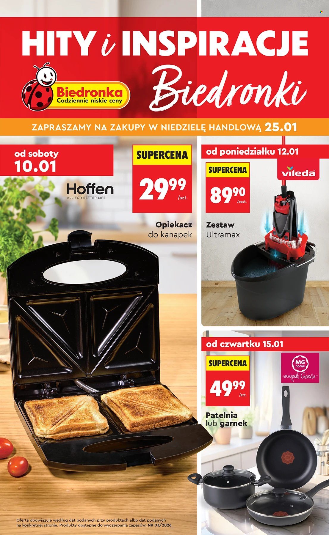 Gazetka Biedronka - 10.01.2026 - 28.01.2026. Strona 1