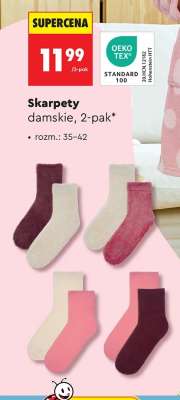 Skarpety damskie, 2-pak