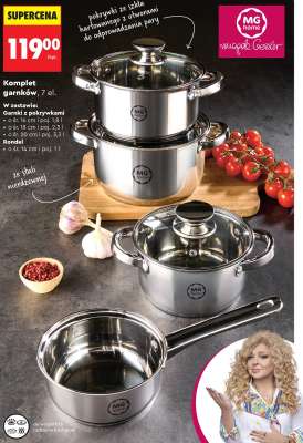 Komplet garnków, 7 el.