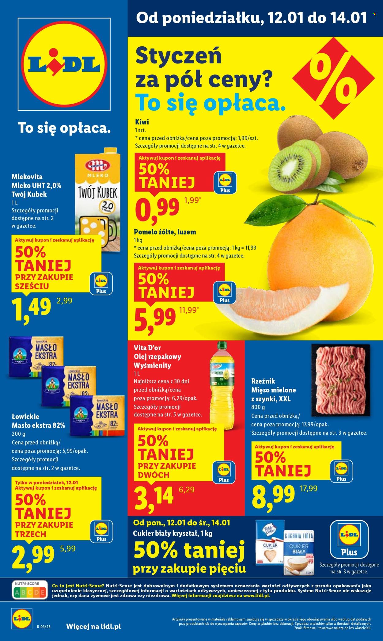 Gazetka Lidl - 12.01.2026 - 14.01.2026. Strona 1