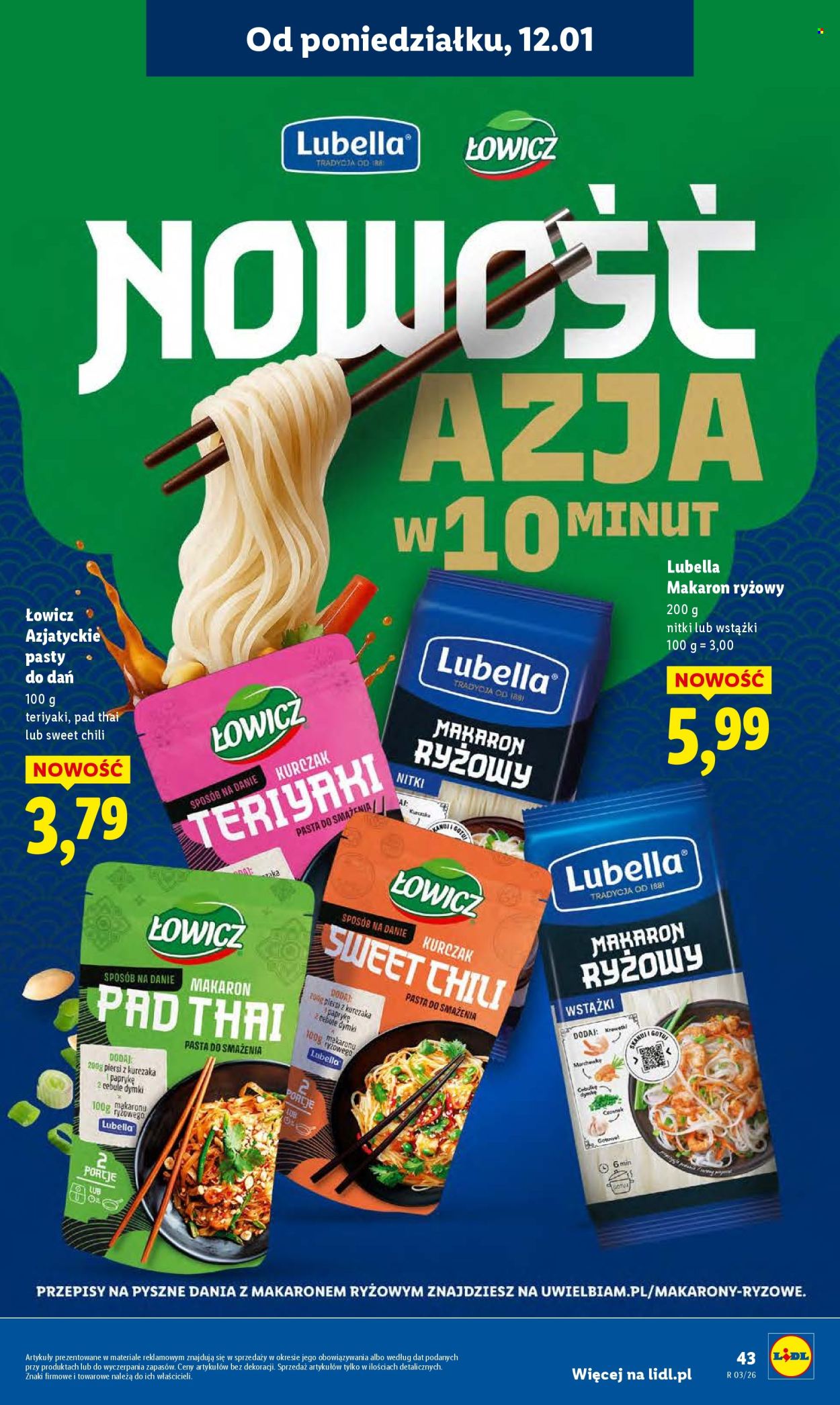 Gazetka Lidl - 12.01.2026 - 14.01.2026. Strona 43