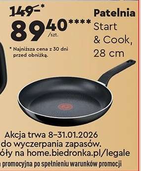 Patelnia Start & Cook, 28 cm