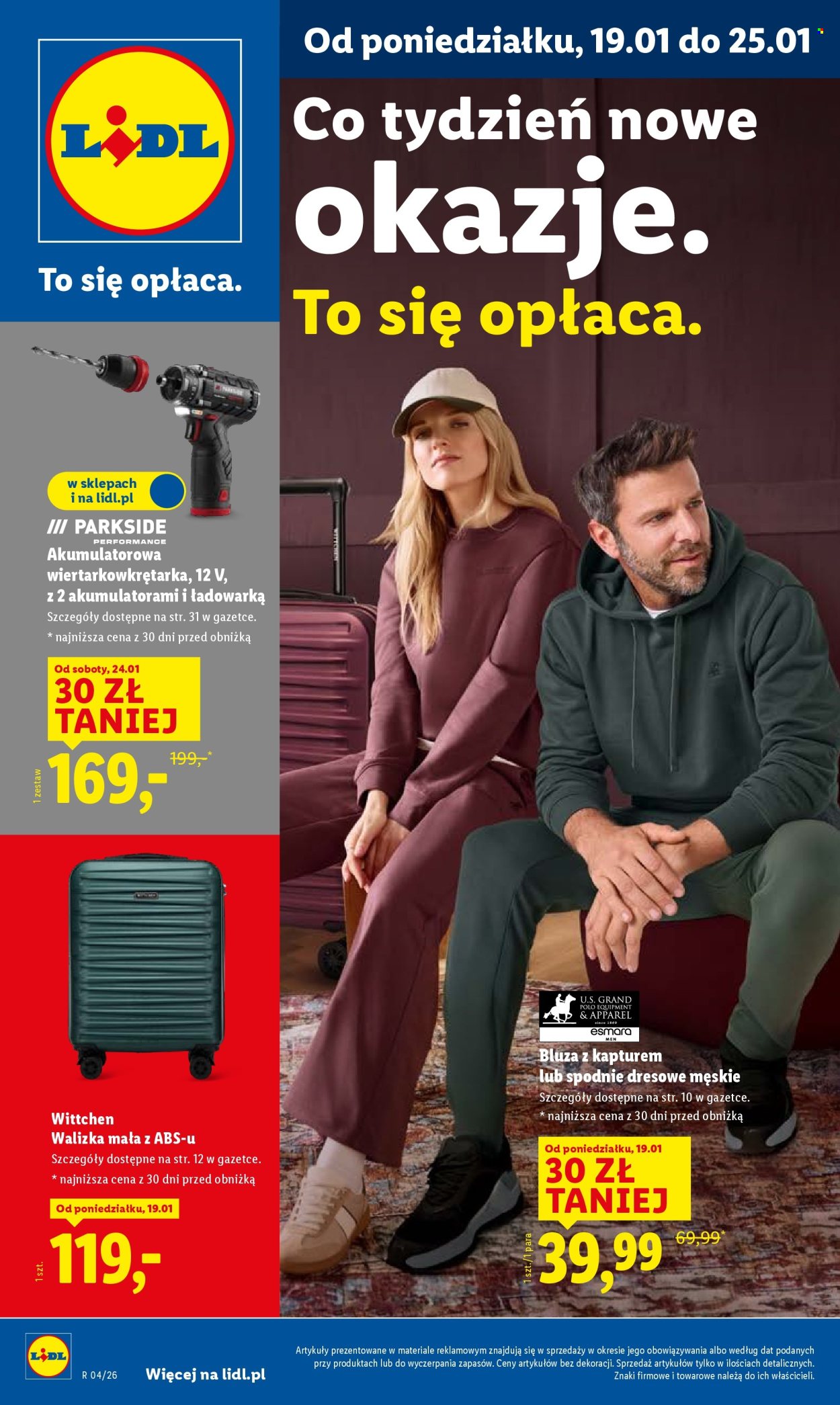 Gazetka Lidl - 19.01.2026 - 24.01.2026. Strona 1