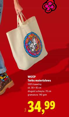 WOŚP Torba materiałowa