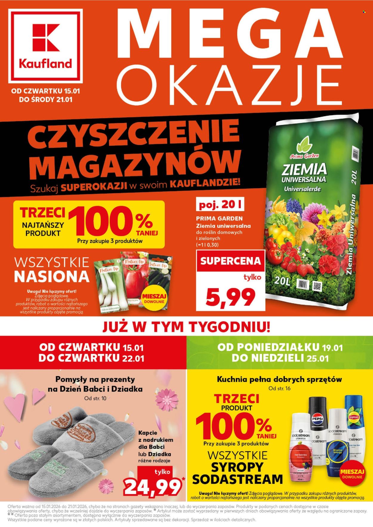 Gazetka Kaufland - 15.01.2026 - 21.01.2026. Strona 1